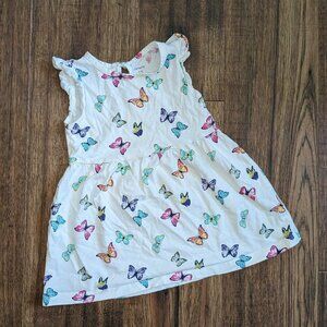 Carter's 18 White Butterfly Dress